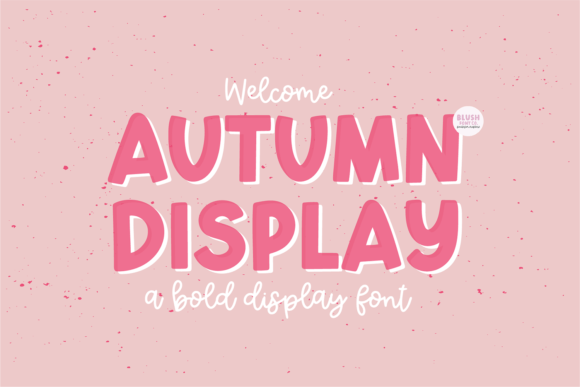 Autumn Display Font: A Retro Typeface for Bold Campaigns