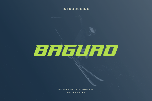 Baguro Font Review: Testing a Dynamic Sports Display Typeface
