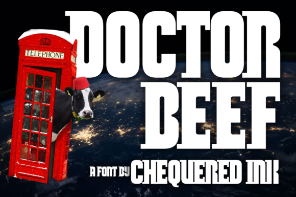 Doctor Beef Font: Boosting Campaign Visual Impact