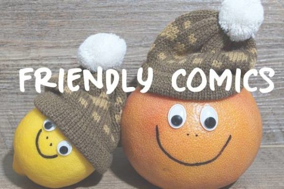 Friendly Comics Font: Modern Display Typography for Web Design