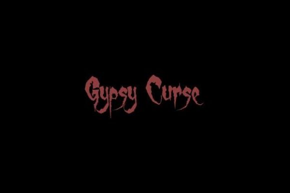 Gypsy Curse Font: A Spooky Display Typeface for Branding