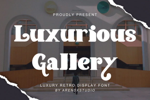 Luxurious Gallery Font: Elevating Campaign Visuals