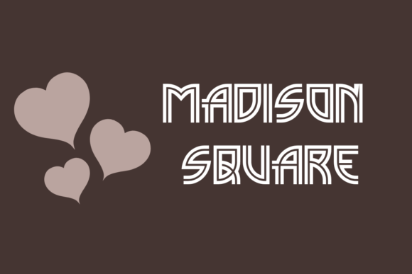 Madison Square Font: Sharp Display Typography for Web Design