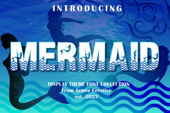 Mermaid Display Font Review: Bold Color for Branding
