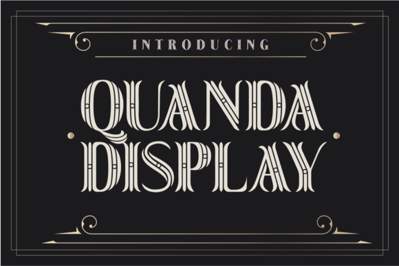 Quanda Display Font: Adding Whimsy to Editorial Layouts