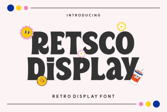 Retsco Display Font Review: Retro Charm for Branding