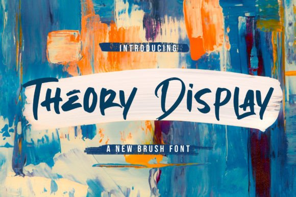 Theory Display Font: Adding Handmade Charm to Brand Visuals