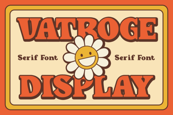 Vatroge Display Font: A Vintage Typeface for Modern Branding
