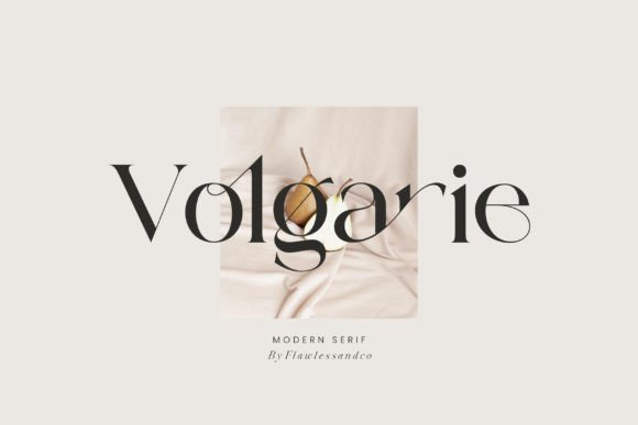 Volgarie Font Review: A Modern Serif for Boutique Branding