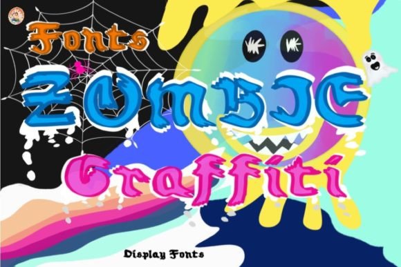 Zombie Graffiti Fonts: A Display Typeface for Bold Branding